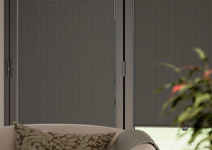 Nocturne (Blackout), Midnight Grey - Stick Fit Slim Honeycomb Blind - Image 5